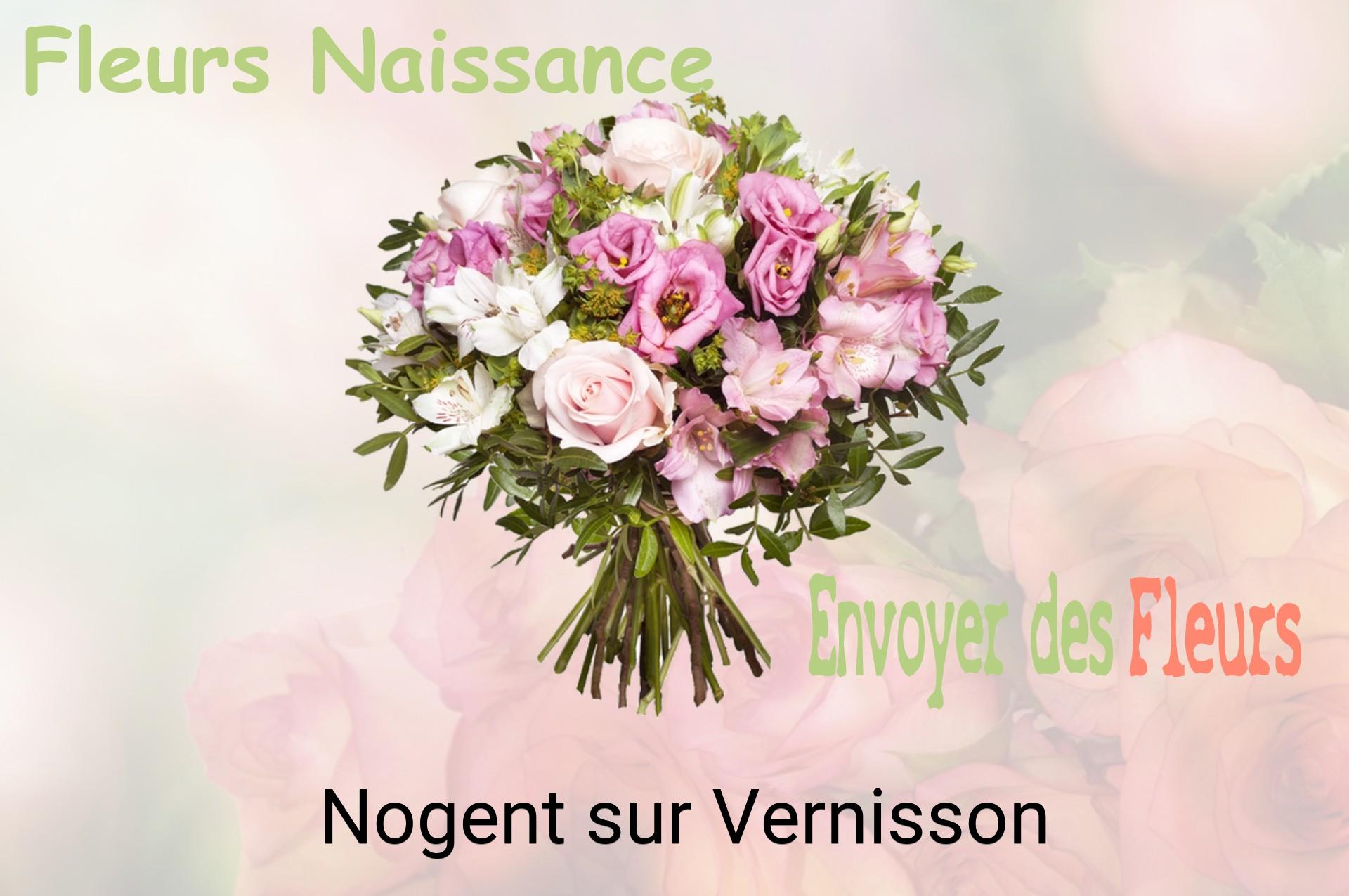Bouquet de fleurs de naissance livré à Nogent-sur-Vernisson